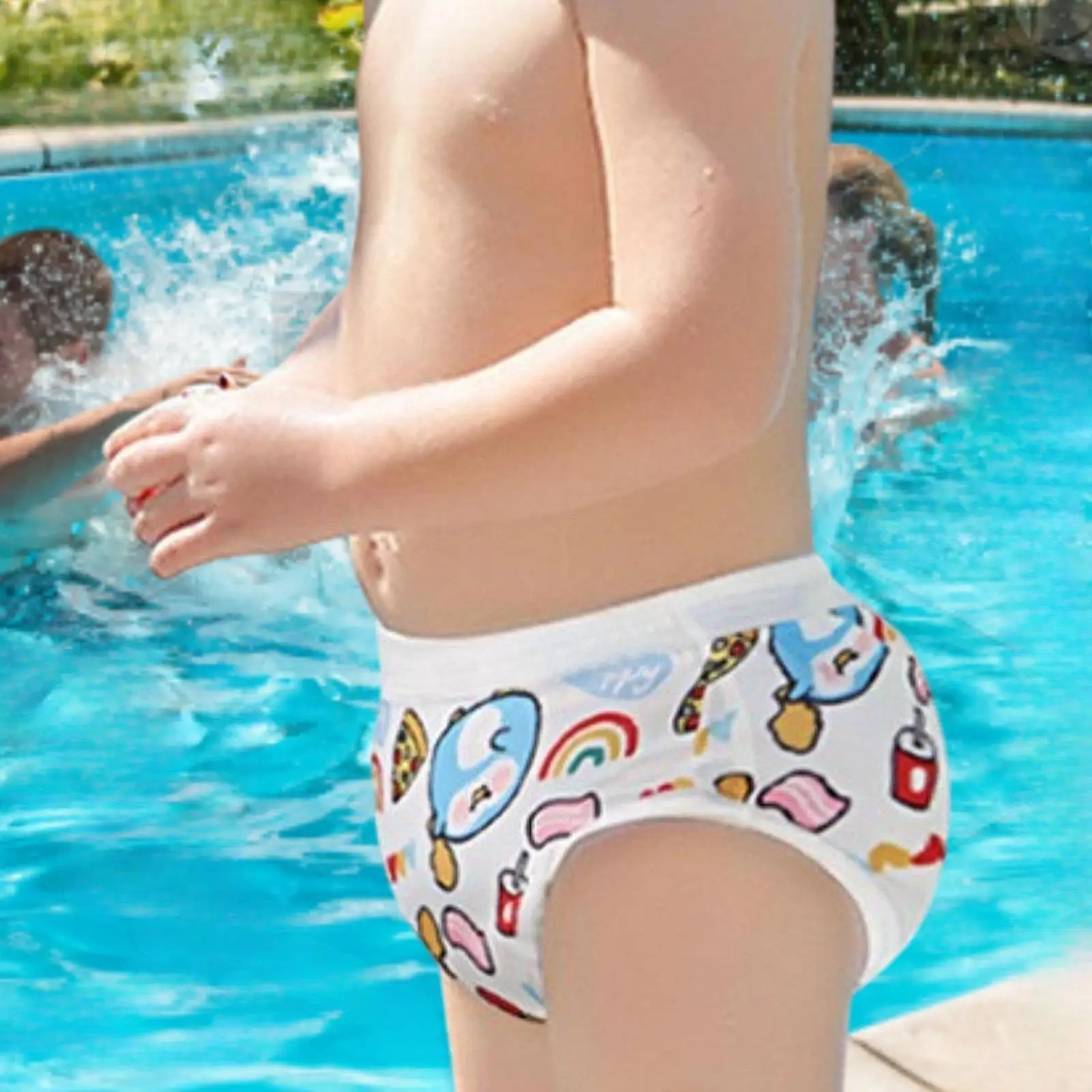 

Boys Swim Ocean Penguin Animal Pattern Beach Boardshorts Swimming Shorts for Teen Youth Water Park Running Home Leisure