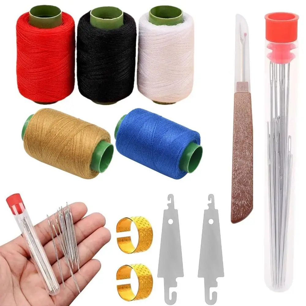 31/34/37PCS Mehrzweck-Nähwerkzeug-Set mit oberer Nadel, einfaches Nähnadel- und Fadenset, Quilt-Nähnadel
