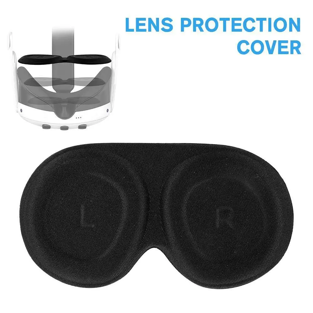 Protector de lente VR para Meta Quest 3S, accesorios VR, cubierta protectora, funda antipolvo para lentes, tapa para Oculus Quest 3S