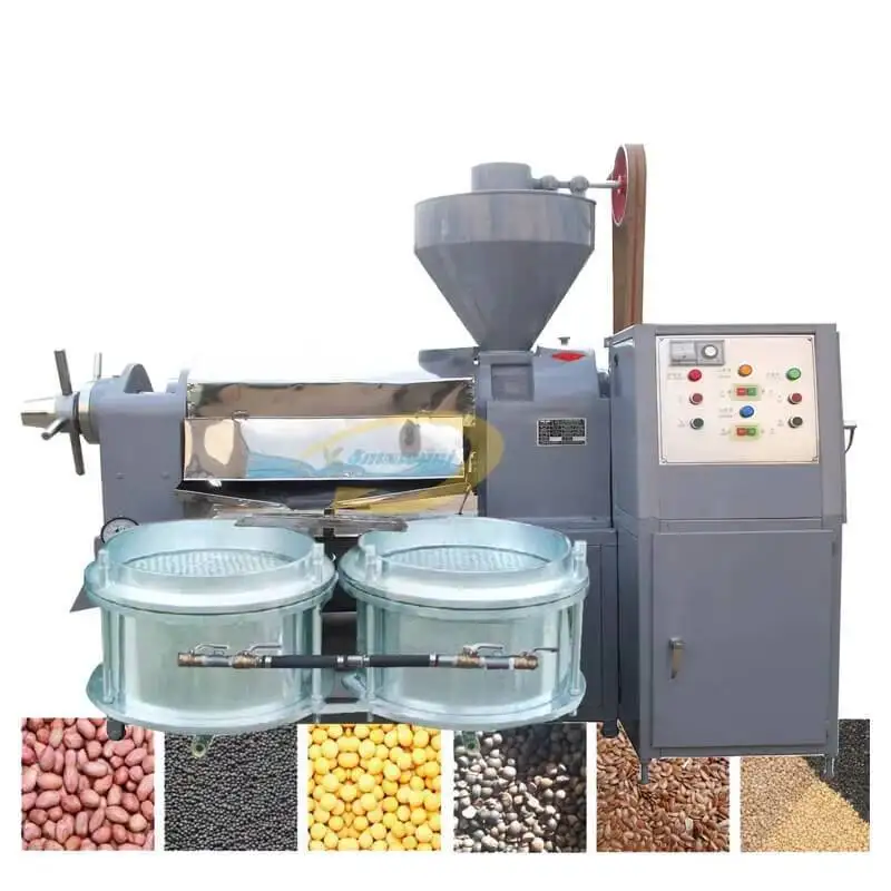 

Commercial Black Seeds Peanut Rapeseed Press Automatic High-quality Edible Oil Making Machine Fully Automatic Oil Press