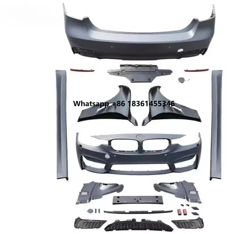 

High Quality M3 Style Body Kit for 3 Series F30 F35 Car Bumper With Front Rear Bumper Side Skirts Fenders