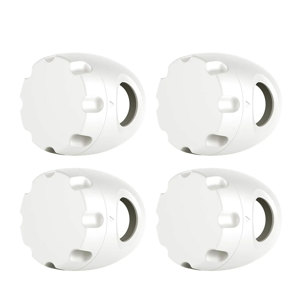 

4 шт., защитная крышка для дверной ручки, защита от столкновений, прочная, безопасная, практичная, простая в использовании для дома и детей, крышка дверной ручки