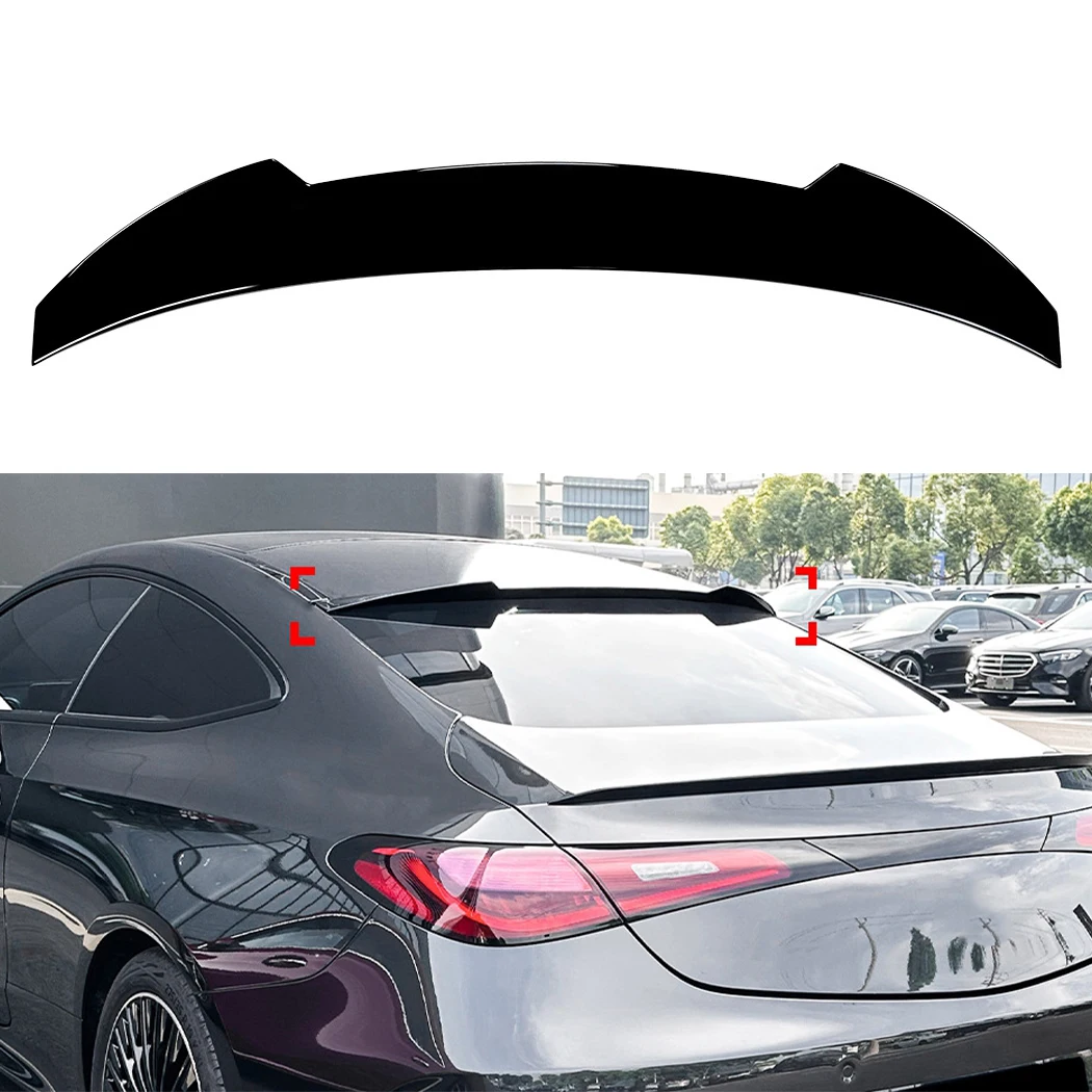 Rear Spoiler Wing For Mercedes-Benz CLE Coupe C236 CLE260 CLE53 CLE300 450 2024+ Rear Trunk Spoiler Lip Tail Wing Rear Trunk Lid