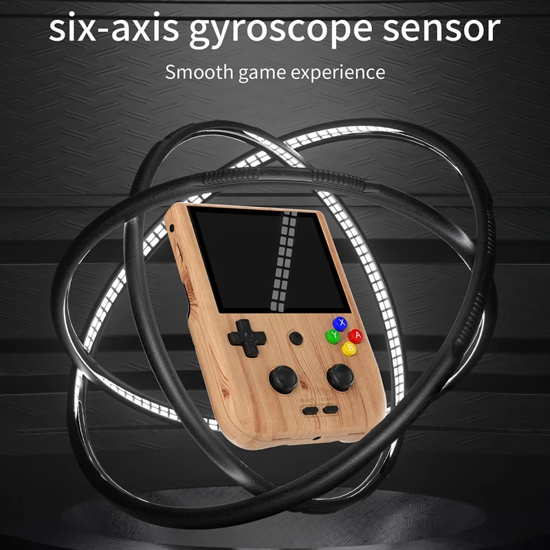 Smart-RG405V وحدة تحكم بجهاز لعب محمول 128G EMMC 4 بوصة Android12 لاعب 5500Mah ريترو لعبة وحدة التحكم دعم OTA ترقية لاسلكية