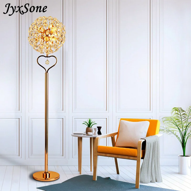 

Modern Floor Lamps LED Crystal for Living Room Bedroom Home Decoration Sunshine Light Indoor Table Lamp Stand Light Bedside Lamp