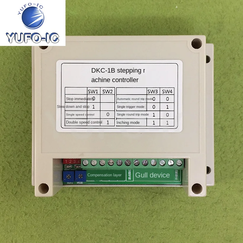 Free Ship 1pcs DKC-1B Industrial Stepper Motor Controller/Single-Axis Pulse Generator/Servo Motor PLC Speed X-0.24