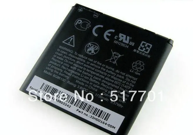Аккумулятор ALLCCX BG86100 для HTC G14 G17 G18 G21 G22 Z710e EVO 3D C470 X515 X515d X515e X515M