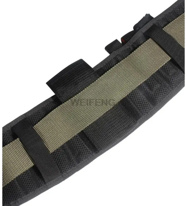 Tactical Security Duty Belt Multifunctional Utility Kit Belt Soft Padded Belt Phone Holder Magazine Pouch Set Police Waistband