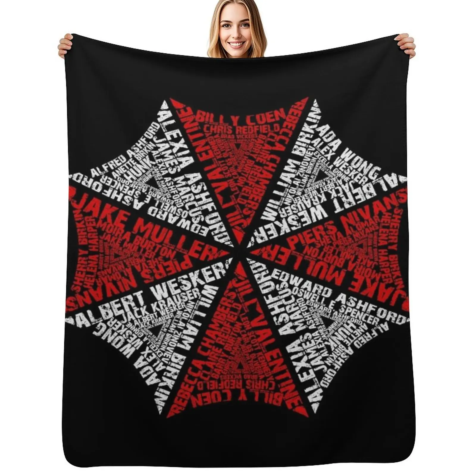 

Umbrella Company Throw Blanket Bed Fashionable Sofa Plaid on the sofa Winter beds Blankets