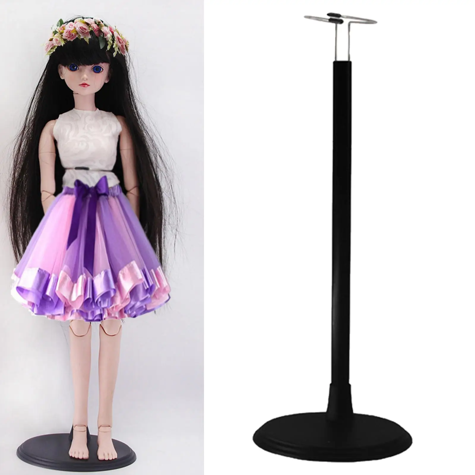 

Doll Stand Display Holder Adjustable Stent Model for 1/3 1/4 BJD Dolls Action Figures