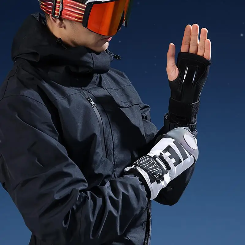 Kids Adults Roller Skating Snowboard Ski Wrist Guards Hand Support Brace Gloves Protective Gear Sports Safety Protector