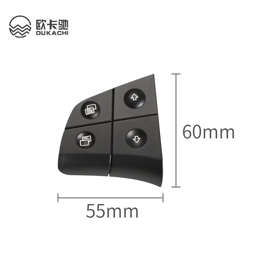 Car Multi-function Steering Wheel Buttons Kit Phone Control Keys For Mercedes W164 W245 W251 Benz W164 ML GL B R Class