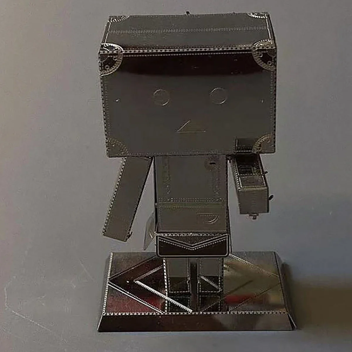 Box man 3D Puzzle metalowe zestawy modeli DIY wycinane laserowo Puzzle wyrzynarka zabawkowa dla dzieci