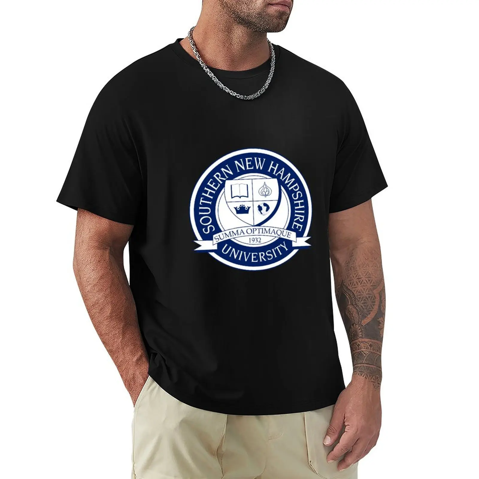 

SNHU Logo T-Shirt anime luxury designer tops football t shirt mens graphic t-shirts hip hop