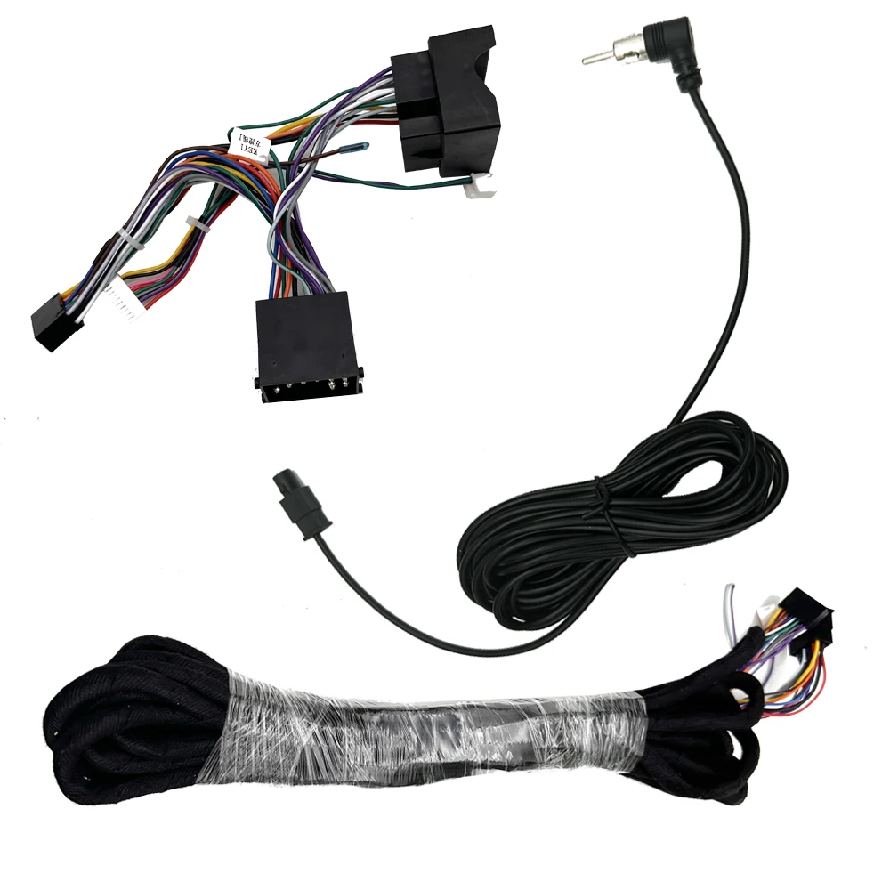 BM6M Universal 6M Long Radio & Power Extension Wiring Harness For BMW 3er 5er X5 M3 M5 E46 E38 E39 E53 Car Stereos Units