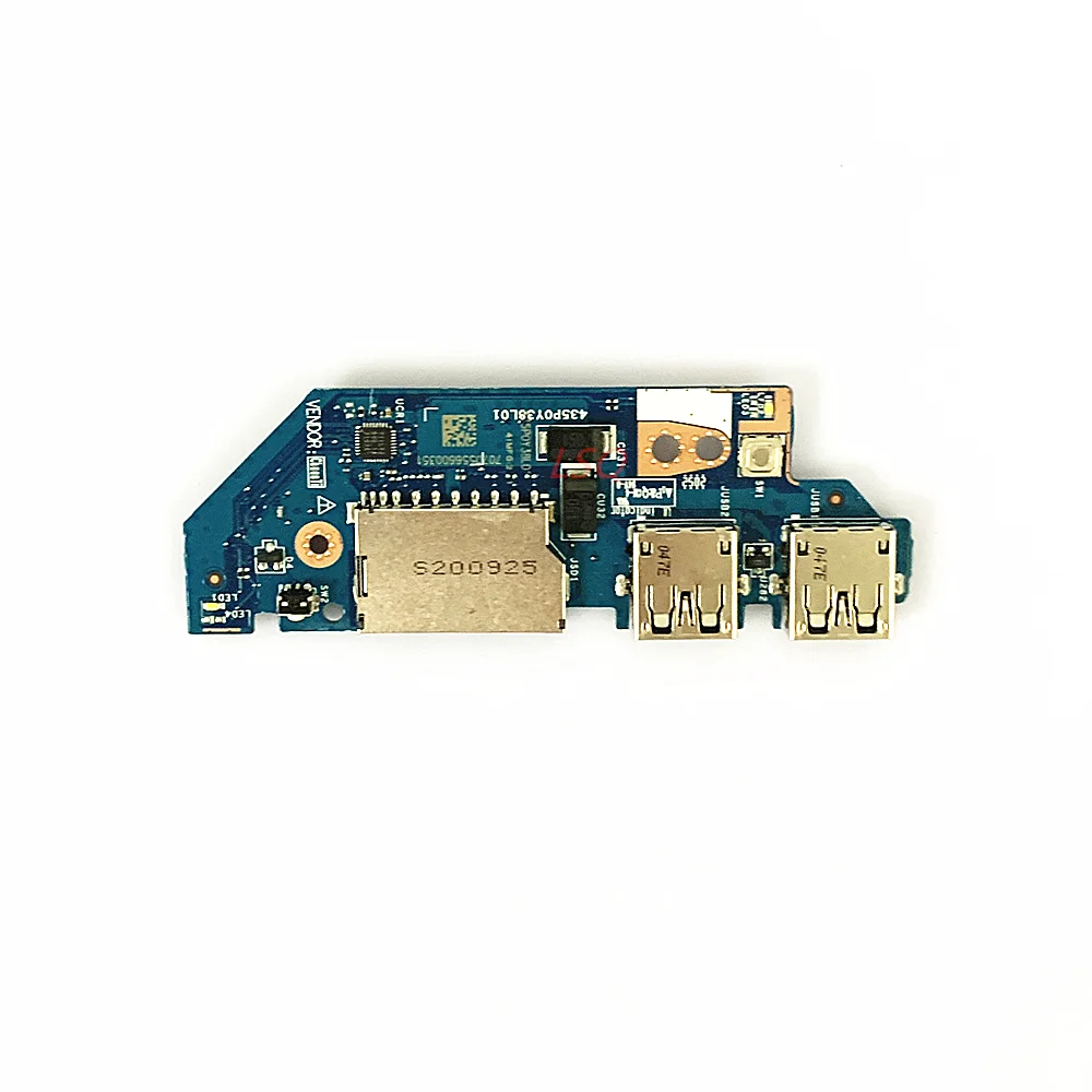 LS-H10GP For Lenovo Ideapad S340-15 S340-15IIL Laptop Power Button USB Card Board W/ Cable FL535 100% Test OK