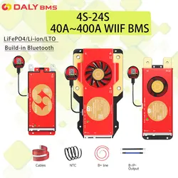 DALY BMS Smart Active Balancer BMS 40A 60A 100A 150A 200A 400A 4S 7S 8S 16S 17S 20S 24S BT 12V 48V Li-ion lifepo4