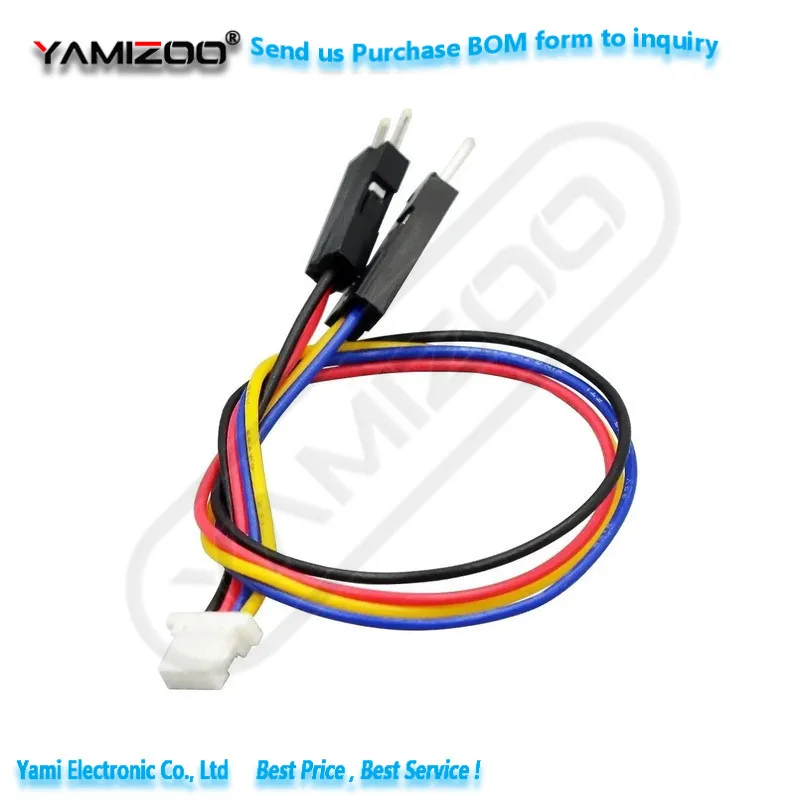 10pcs jst 1,0 sh 2. 5 4-poliges Kabel mit Buchse Stecker Dupont Draht Stemma QT für QWiic – Detail 7