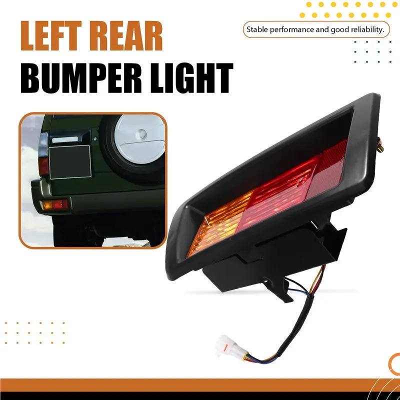 New Arrivals-Tail Bumper Left Side Rear Fog Light 81550-60440 Fit For Toyota Land Cruiser Prado FJ90/95 1996-2002 Lamp - view 6