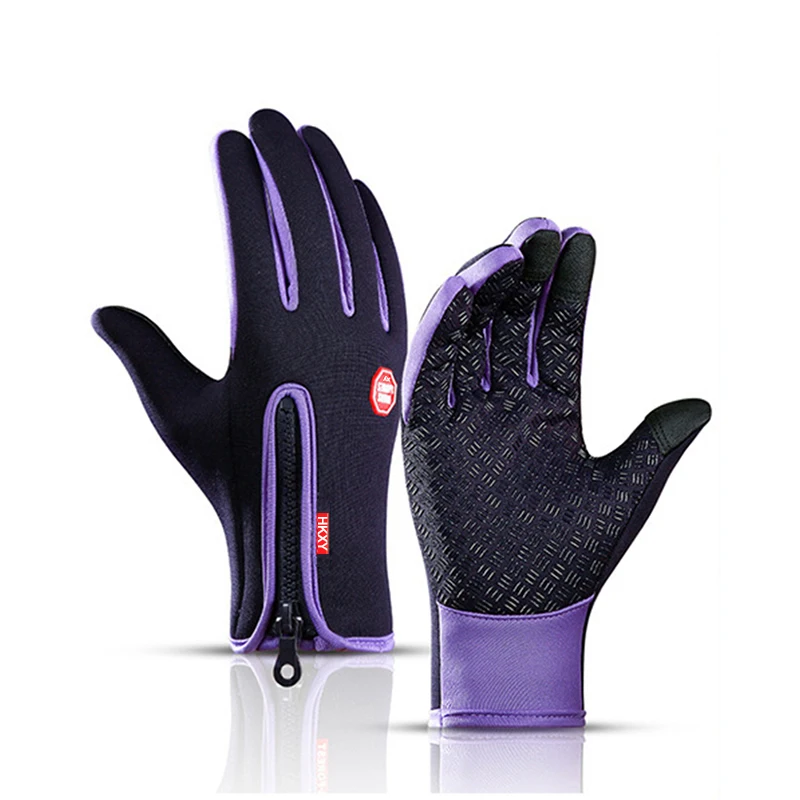 Mannen Vrouwen Fietsen Winter Warme Sporthandschoenen Touchscreen Outdoor Vissen Spatwaterdicht Skiën Snowboard Antislip Ritshandschoenen