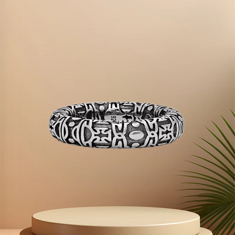 

Vintage vintage Saturn pattern ring