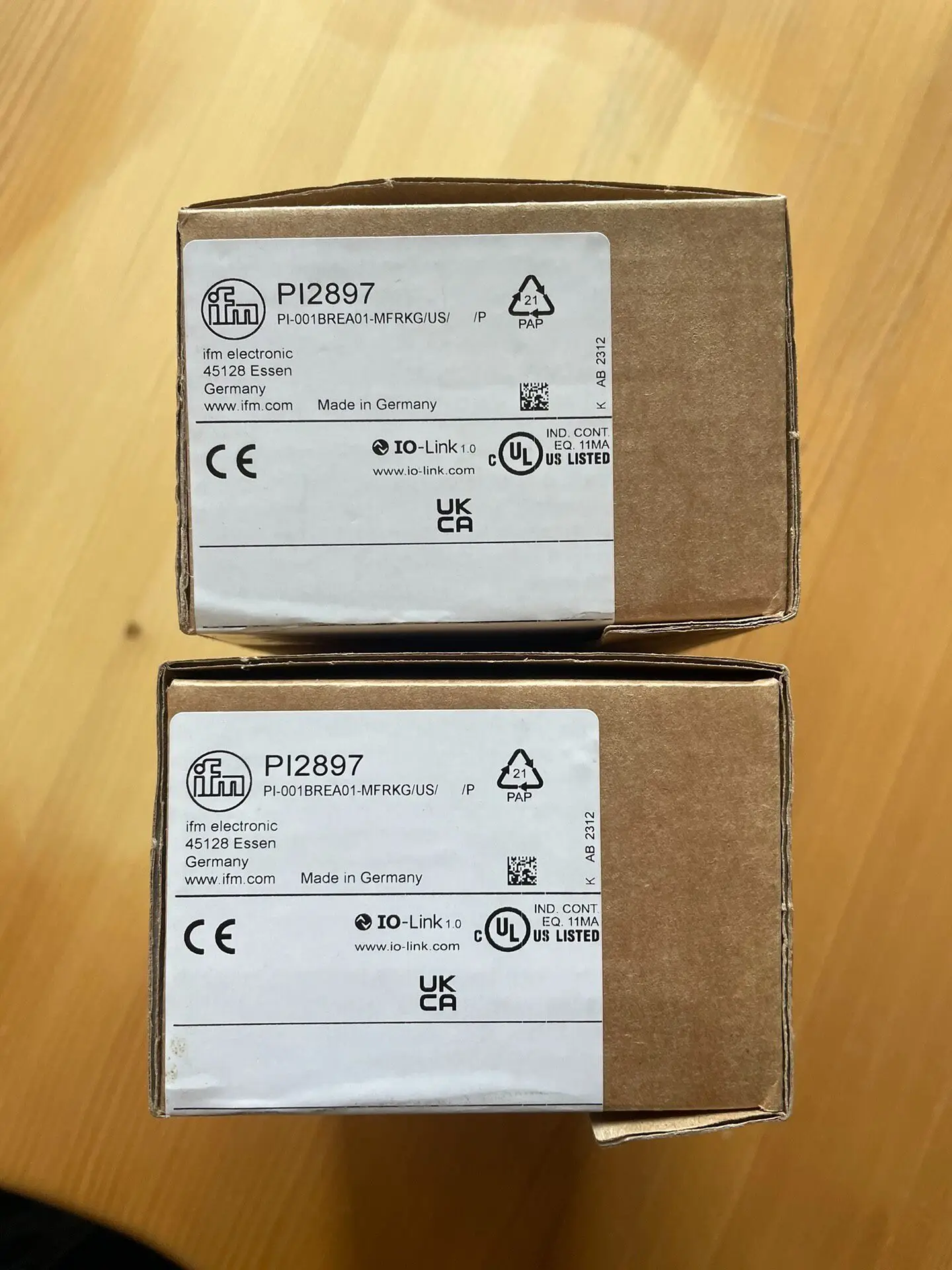 PI2897, IFM Pressure Sensor, Contact Me If You Want A Friend, Not Included.