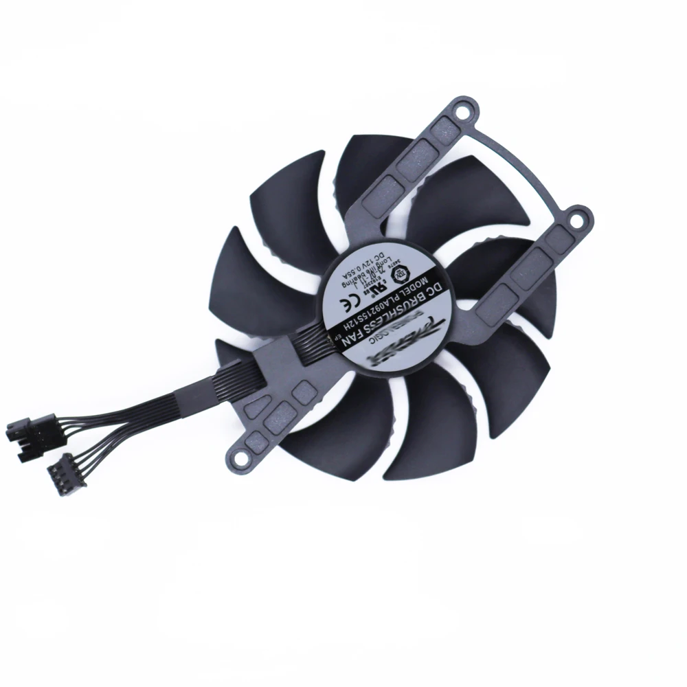 Graphics Card Cooler,Video Cards Fan,PLA09215S12H,For GIGABYTE AORUS RTX 4060 ELITE 8gb,For GIGABYTE RTX4070 AERO OC 12gb