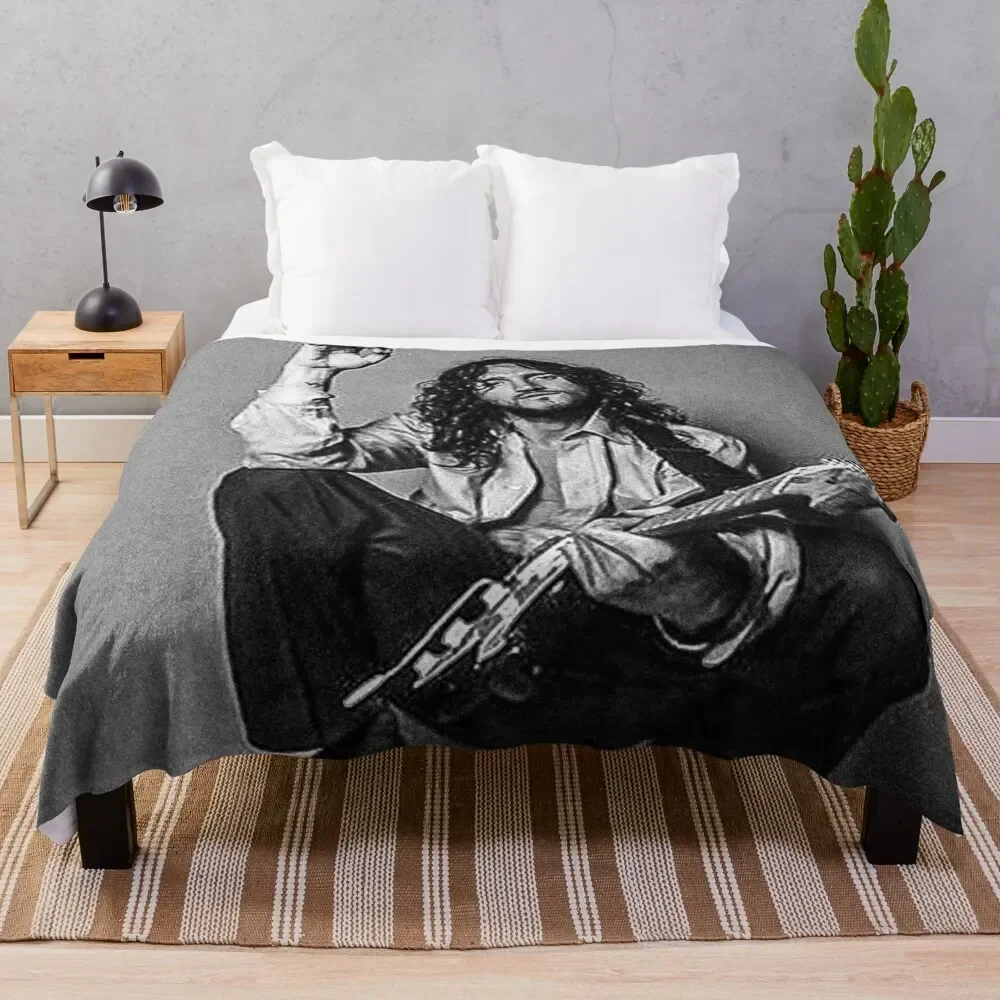 

john frusciante Throw Blanket Hairy Luxury Sofa Throw Thermal Blankets