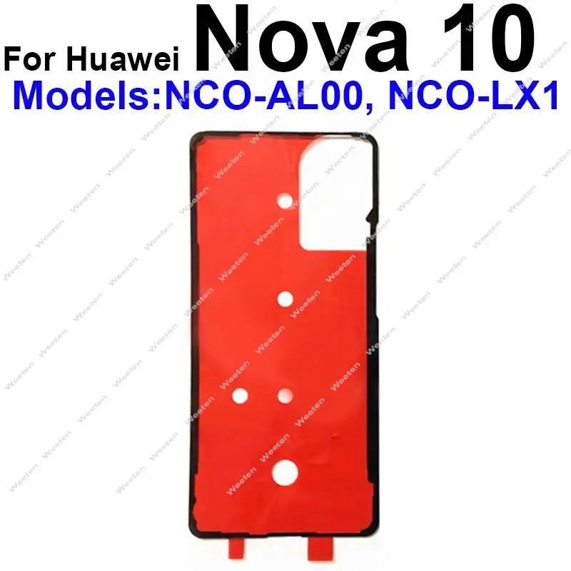 For Huawei Nova 8 9 10 Pro 8SE 9SE 10SE 10Z 5G Back Battery Housing Cover Sticker Adhesive Glue Tape  LCD Screen Glue Tape Parts