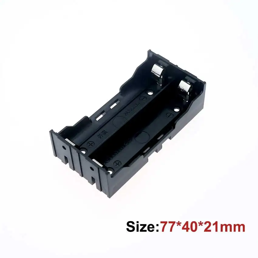 JCD 18650 Power Bank Cases 1X 2X 3X 4X 18650 Battery Holder Storage Box Case 1 2 3 4 Slot Battery Container With Wire Lead