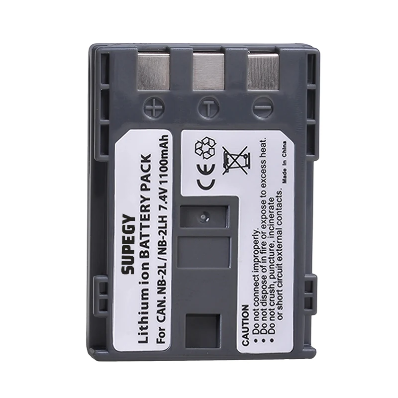 NB 2LH NB-2L NB 2L NB2L NB-2LH BP-2L5 1100mAh Rechargeable Li-ion Battery for CANON camera 350D 400D G7 G9 S30 S40 z1