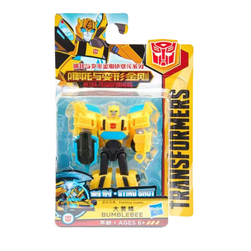 Hasbro Originele Nezha en Transformers Ratchet Megatron Optimus Prime Bumblebee Action Figure Speelgoed voor Jongens Meisjes Cadeau