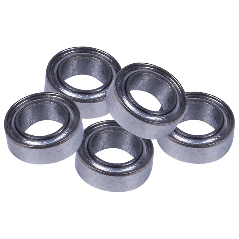 20Pcs Miniature Rubber Sealed Metal Shielded Metric Radial Ball Bearing, MR126 ZZ 6 X 12 X 4Mm & MR74-ZZ 4 X 7 X 2.5Mm