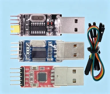 PL2303HX+1PCS CP2102+1PCS CH340G USB TO TTL for PL2303 CP2102 5PIN USB to UART TTL Module 3pcs/lot =1PCS