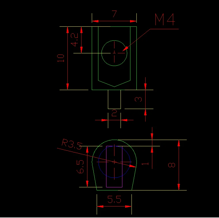 Copper terminal PCB welding terminal，Total height of oval weld leg 13mm,Take one shot and send 20 pcs