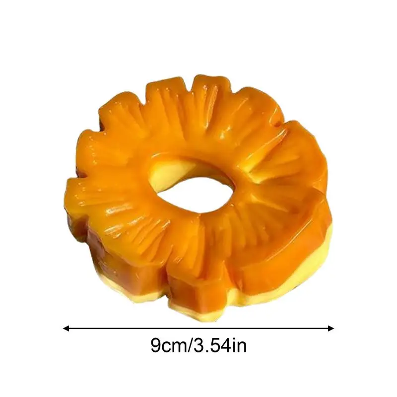 Stretchy Pineapple Slices Toy Pineapple Slices Stretch Toys Portable Pineapple Slices Toy Rebound Ball Fidget Toy For Boys Girls