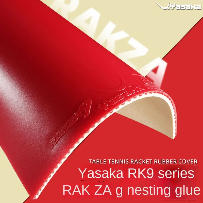 YASAKA RAKZA Power pelota de goma para tenis de mesa, cubierta de pegamento inverso RK9