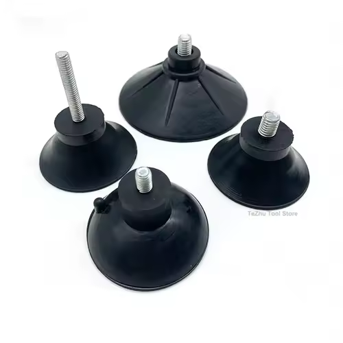 Rubber Adjustable Feet Pad With Screw M6 M8 M10 Table Chair Balck Leveling Foot Pad Furniture Leg Anti-shock Protections - Image 3