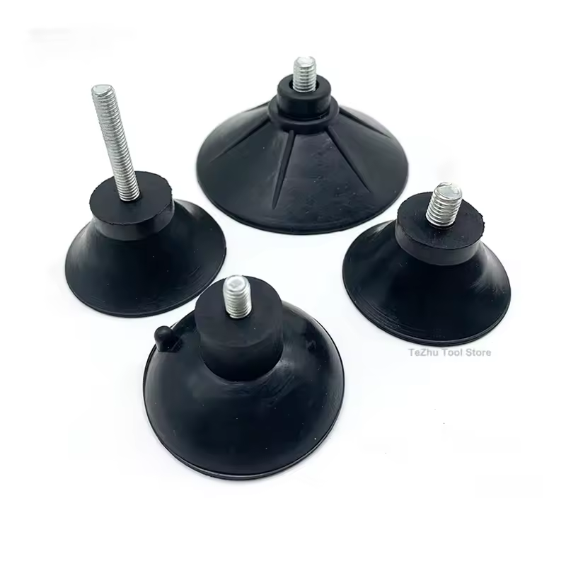 Rubber Adjustable Feet Pad With Screw M6 M8 M10 Table Chair Balck Leveling Foot Pad Furniture Leg Anti-shock Protections - Image 3