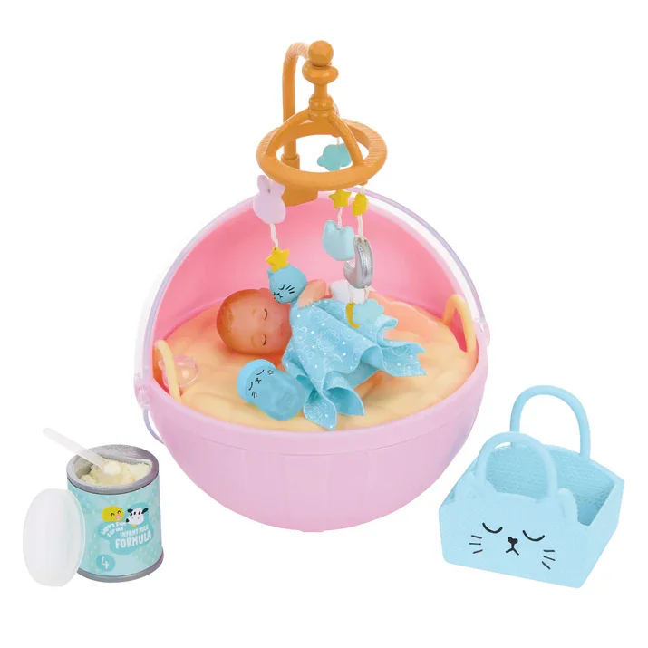 Original Miniverse Make It Mini Real Baby Nurture Series 2 Mini Collectibles Blind Ball Capsule Ornament Collect Toys Girl Gifts