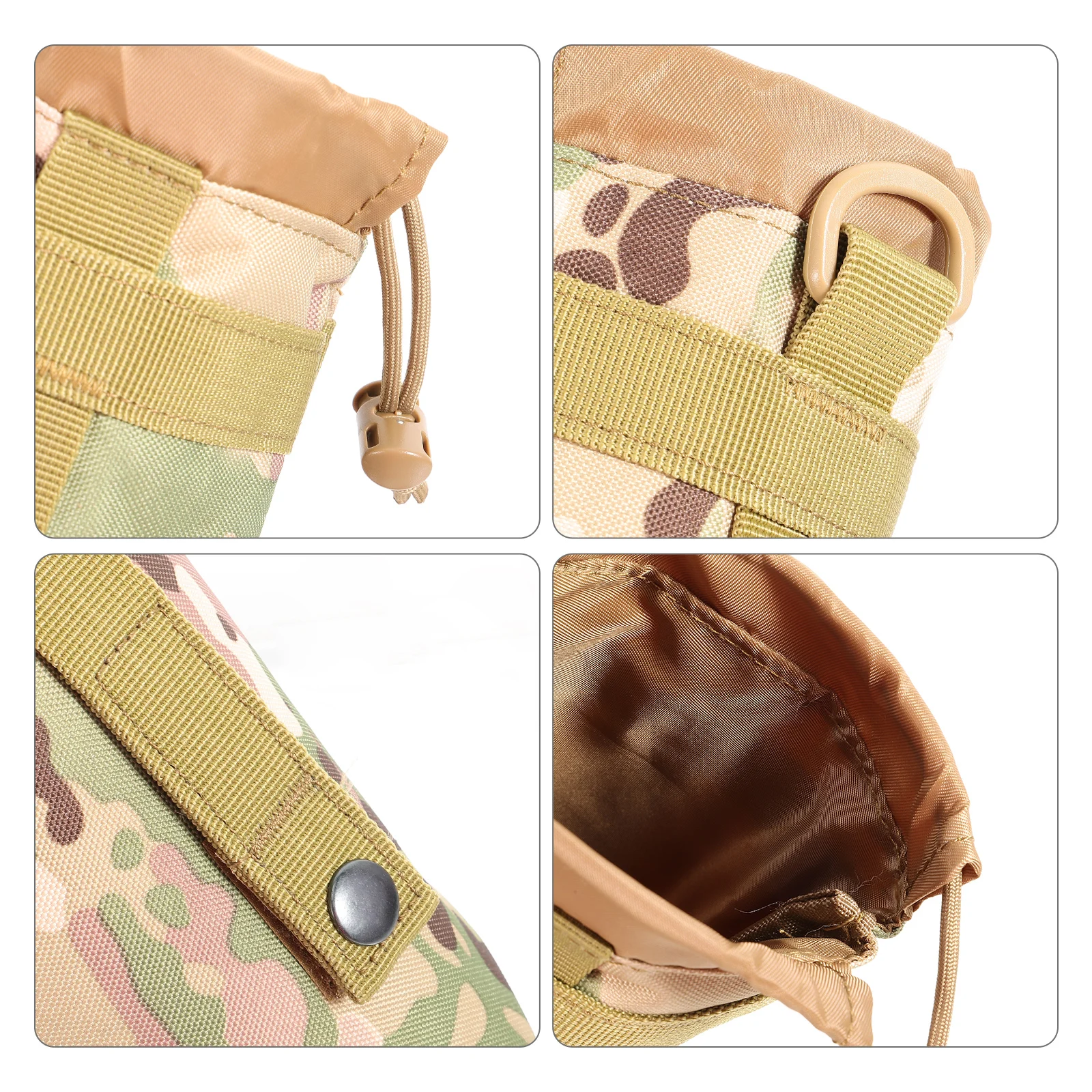 

Water Bottle Bag Lightweight Portable Sports Kettle Holder for Hiking Camping Travel Adjustable Water Bag Pouch Storage