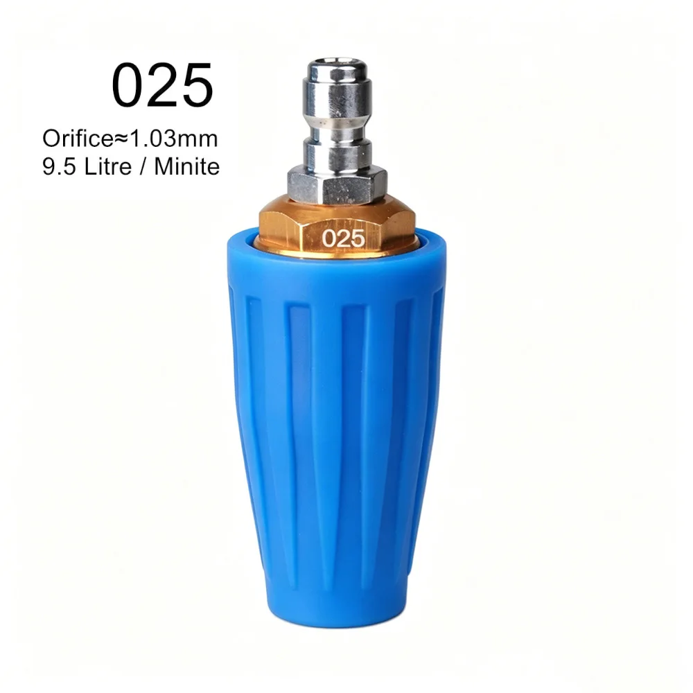 4000PSI Rotating Turbo Nozzle Sprayer For High Pressure Wash Gun With 1/4" Quick Connect Hitch view 3