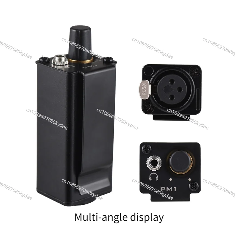 A32T-In Ear Monitor Amplifier With XLR Input Volume Adjustment Portable Stereo Headphone Amp Plug Play