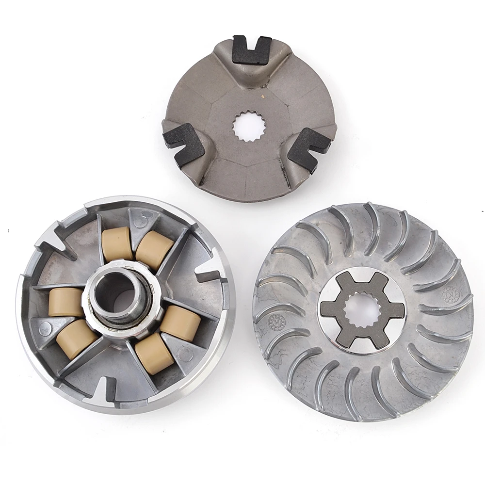 Front Clutch Variator Kit For Kymco ATV KXR 90 Euro 2 04-06 ATV Maxxer 90 10-16 ATV Maxxer 90S 17-20 ATV Mongoose 90 Sento 100 4