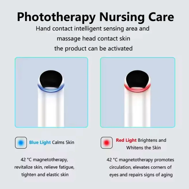 Thérapie électrique de Massage des yeux, élimination des rides, masseur Anti-âge, Machine de beauté, dispositif à Photon à ions négatifs, outils de soins de la peau