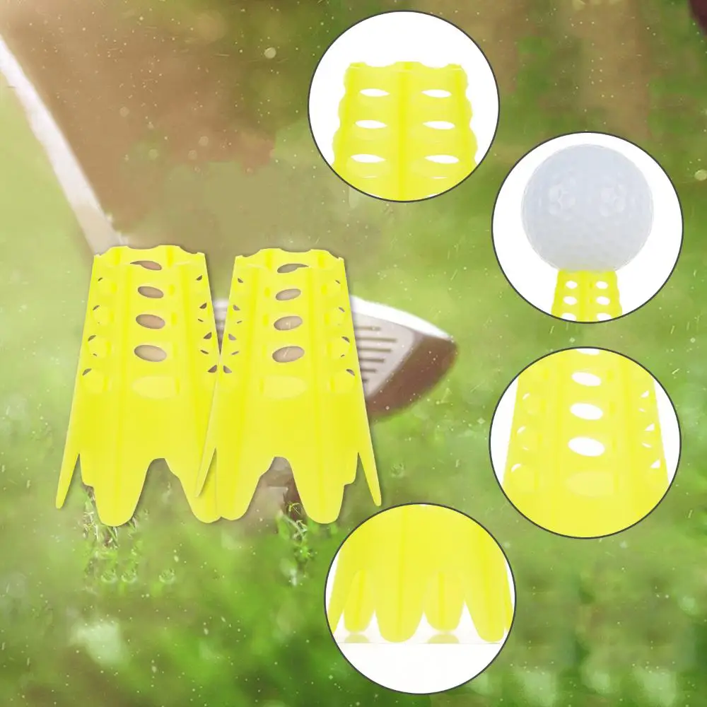 

15pcs Home Golf Plastic Woman Golf Mat Tees Training Professional Golf Ball Nail