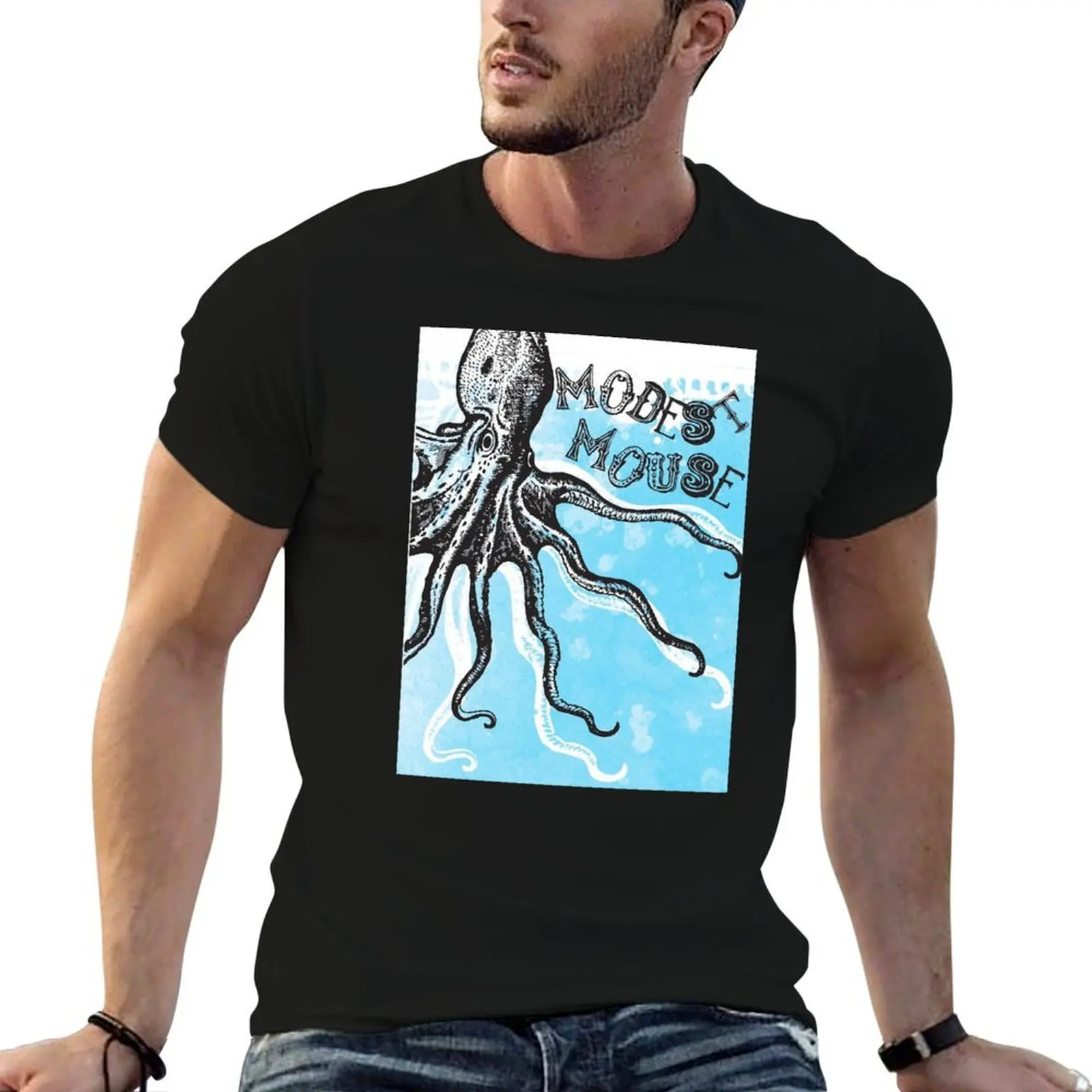 

Modest Mouse T-Shirt man t shirt cotton mens graphic t shirts cotton t shirt pack T-shirt