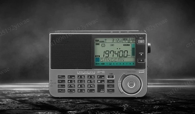 ATS-909X2 High-End Full-Band Radio, Elderly Friendly Digital Portable Radio, AM/FM/SW/LW/Air Receiver