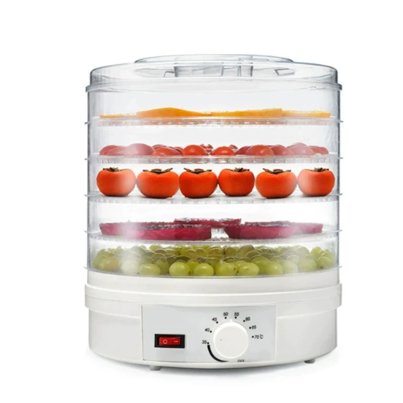 5 Layers Food Dehydrator Machine, Electric Fruit Vegetable Dryer For Drying Slices Snacks Household Use