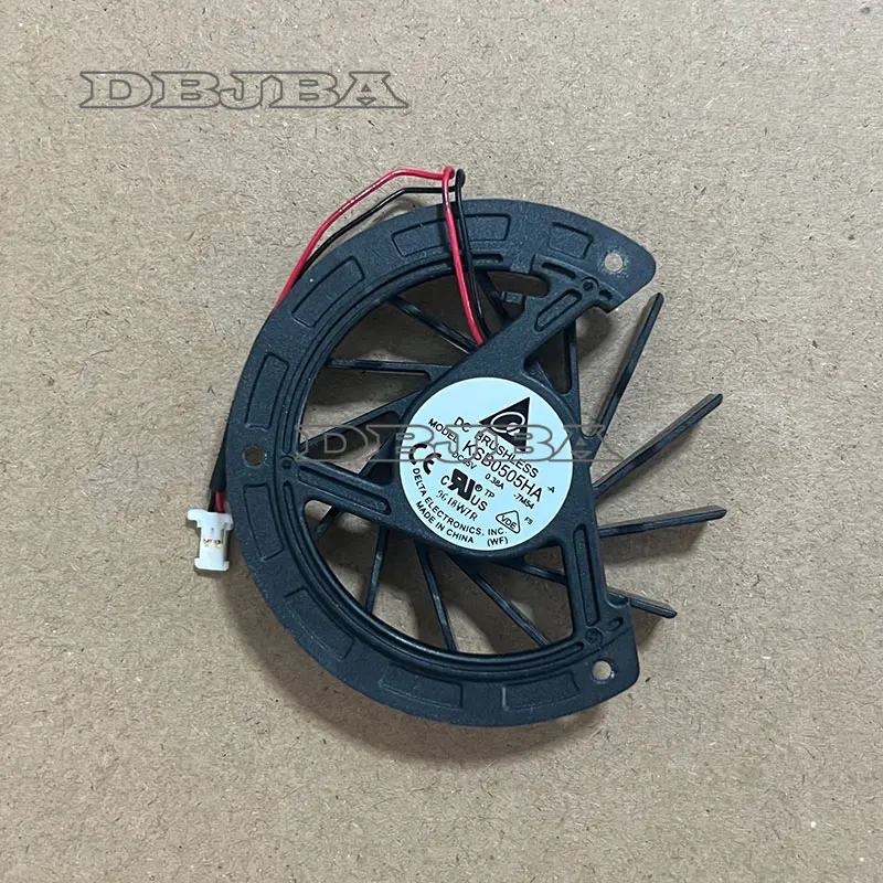 Ventilador de refrigeração da cpu do portátil para hp compaq cq40 cq45 dv4 cq41 para adda AD5005HX-RC1 jbl20 KSB0505HA-7M54 2pin para amd